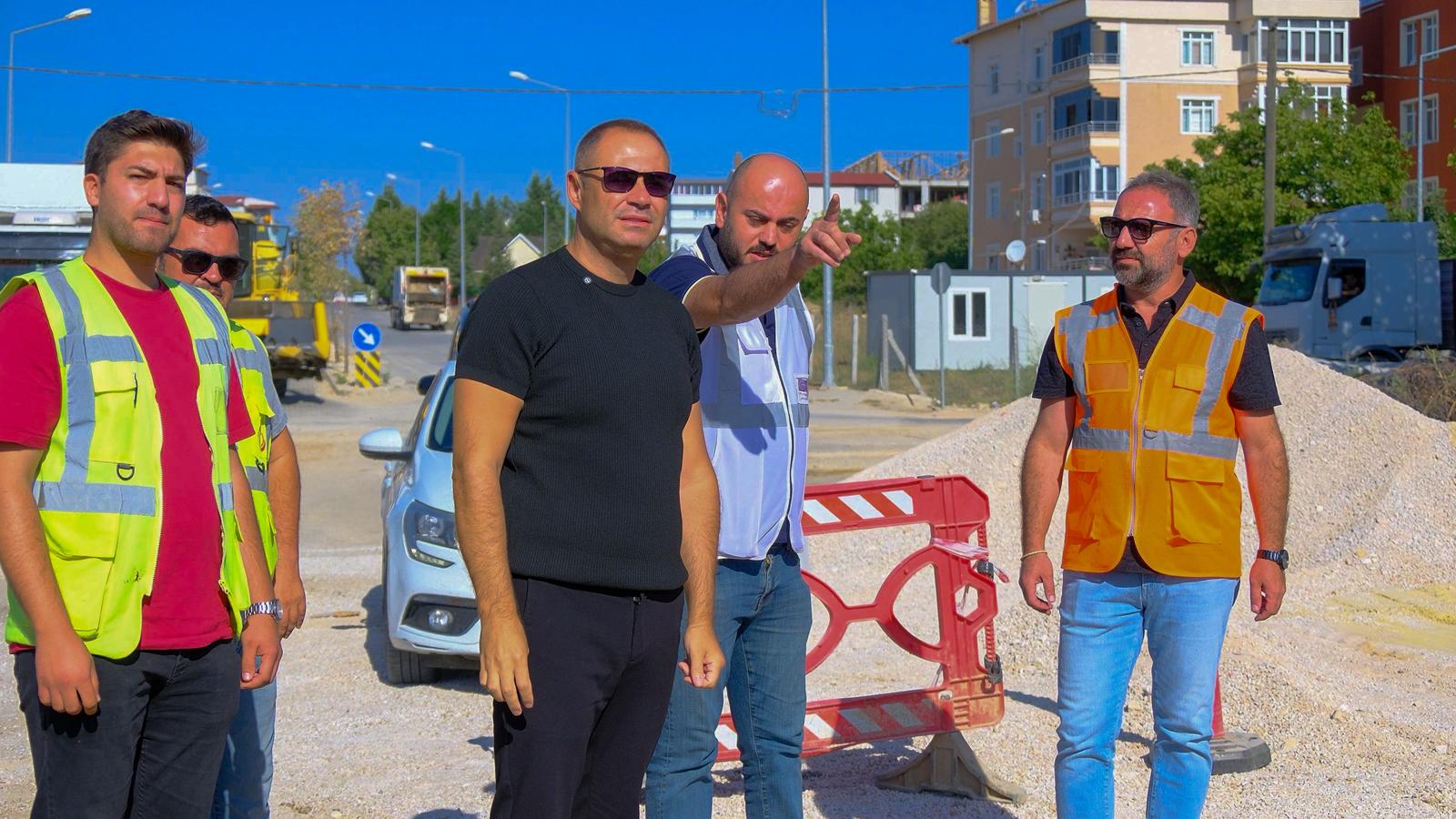 Altyapı Çalışmalarını Yerinde İnceledik