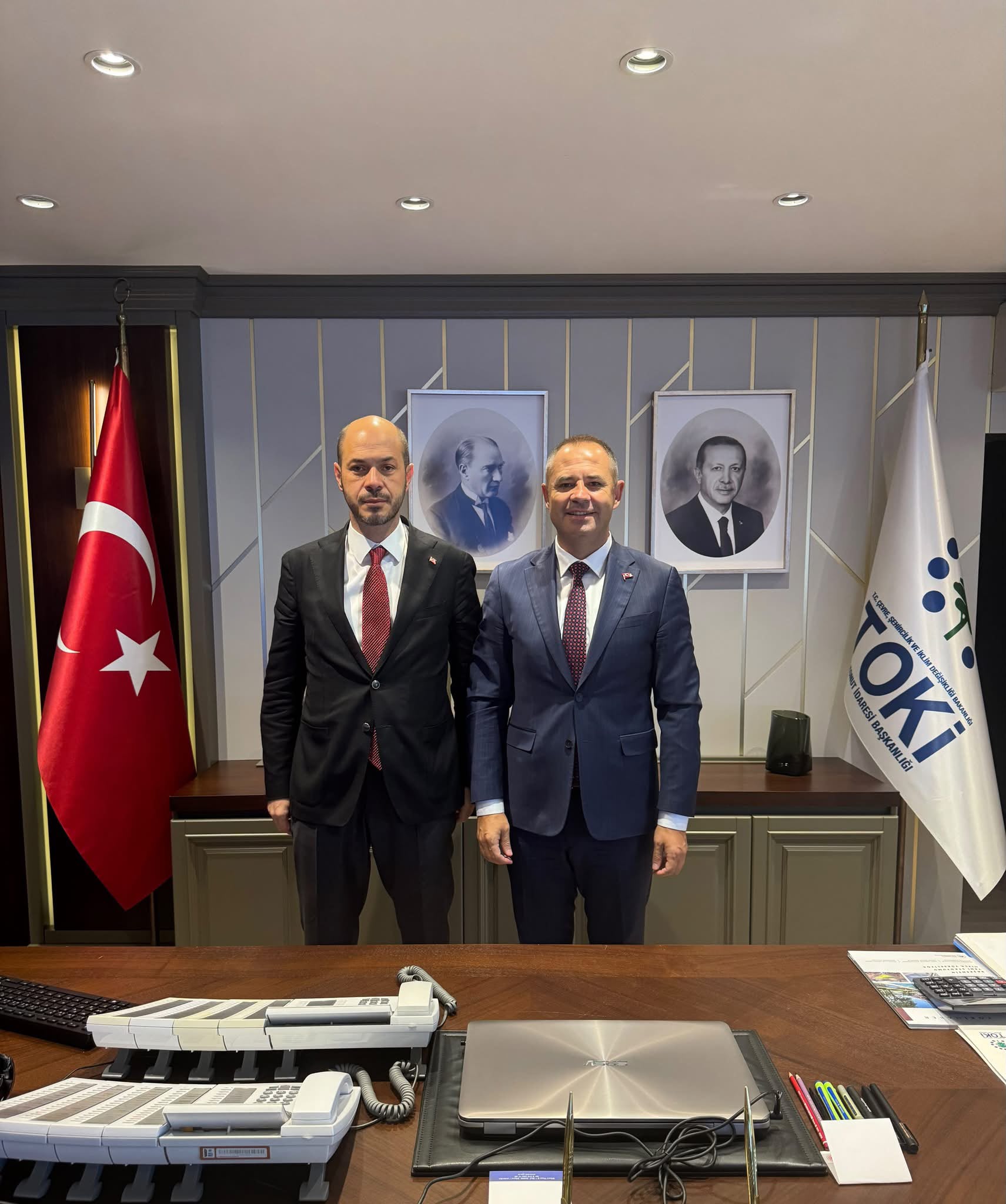 TOKİ Başkanımız Sayın Mustafa Levent Sungur’u Ziyaret Ettik 