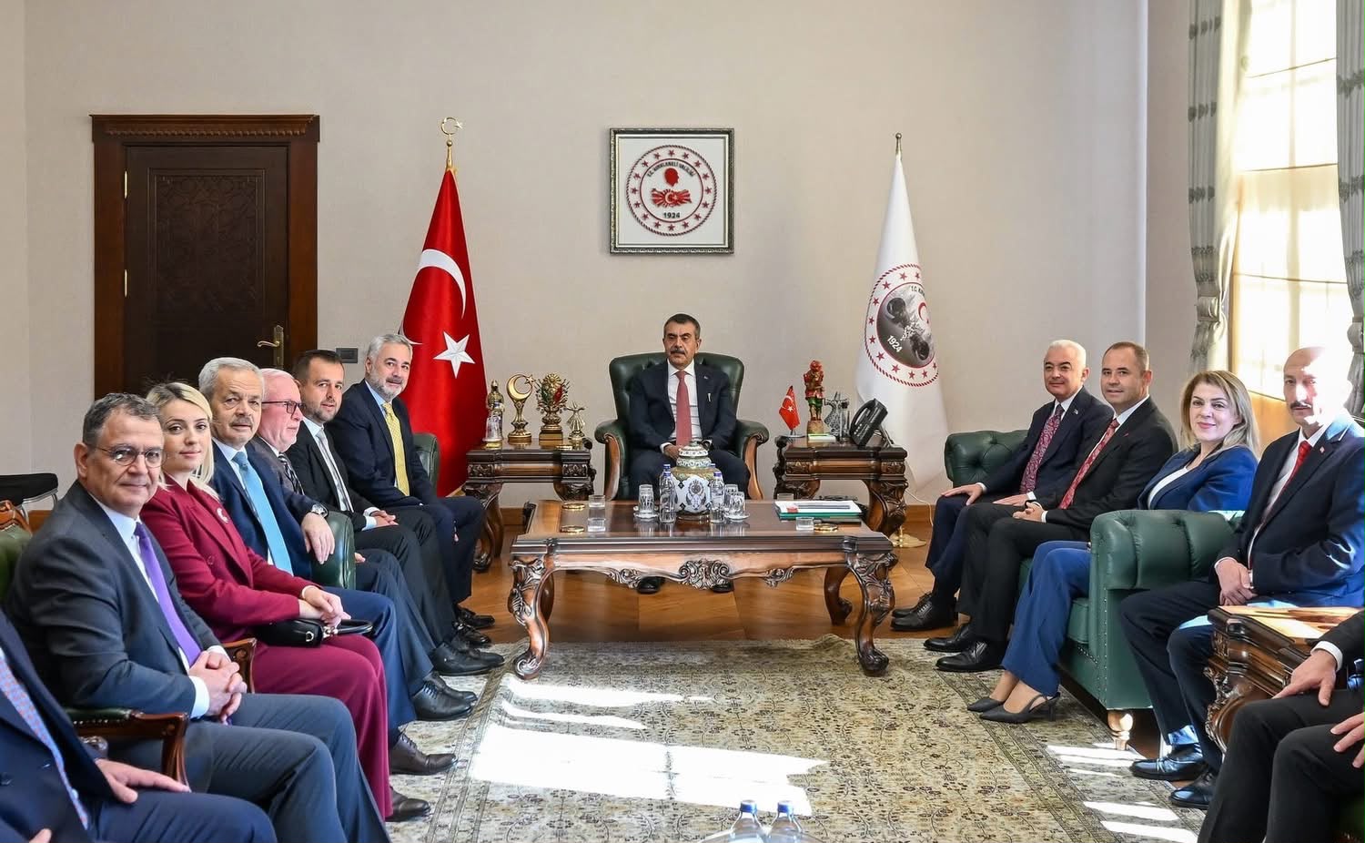 İlimizi Ziyaret Eden T.C. Milli Eğitim Bakanımız Sayın Yusuf Tekin' e Kıymetli Protokolümüz İle Birlikte Eşlik Ettik