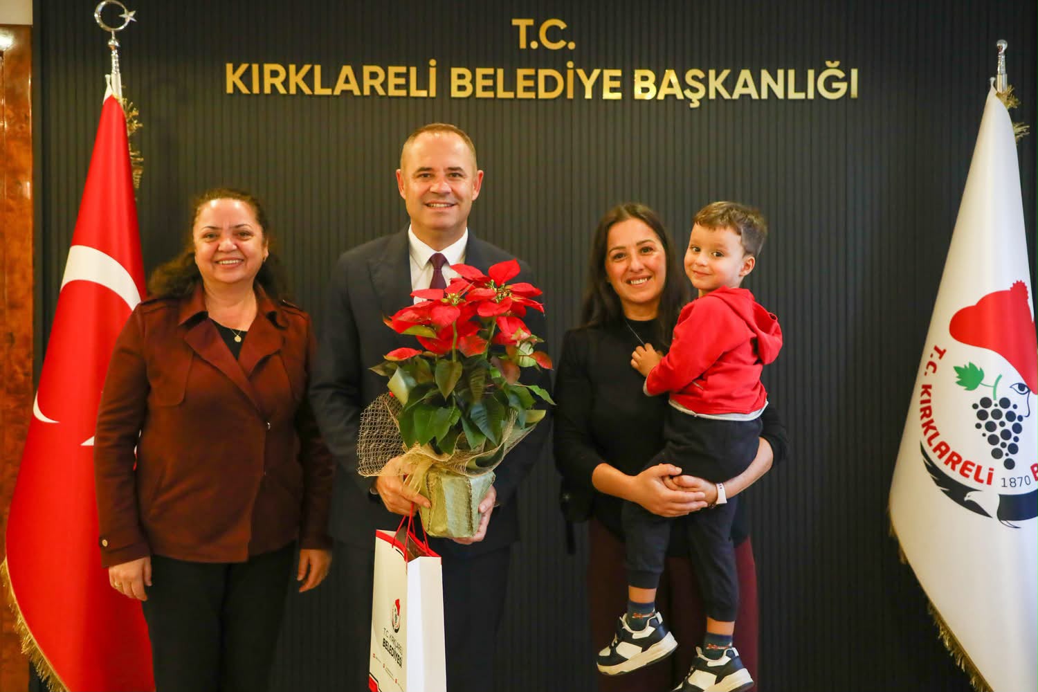Minik Yankı'dan Başkan Bulut'a Sevgi Dolu Ziyaret