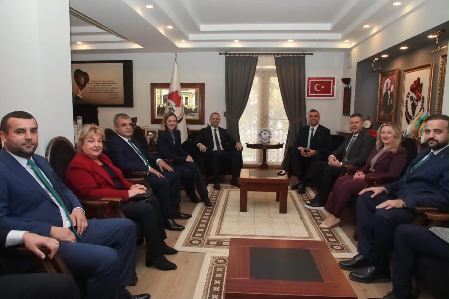 Kırklareli Ticaret ve Sanayi Odası (KTSO) Başkan Adayı Erdinç Nişikli ve Meclis Üyesi Adayları Oda Seçimleri Öncesinde Ziyaretimize Geldiler