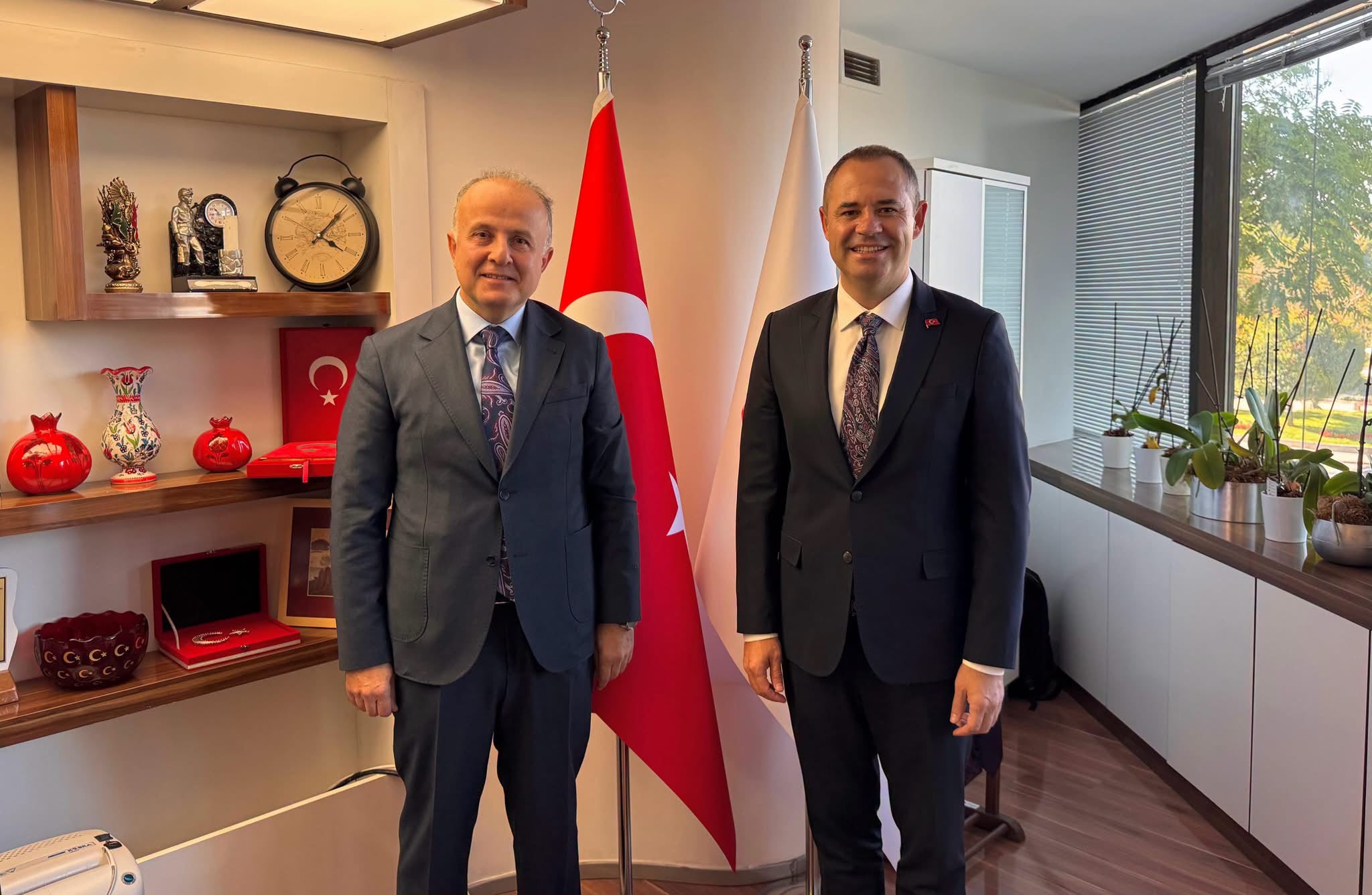 Türkiye Belediyeler Birliği Genel Sekreter Yardımcısı Sayın Feridun Ulutaş’ı Ziyaret Ettik