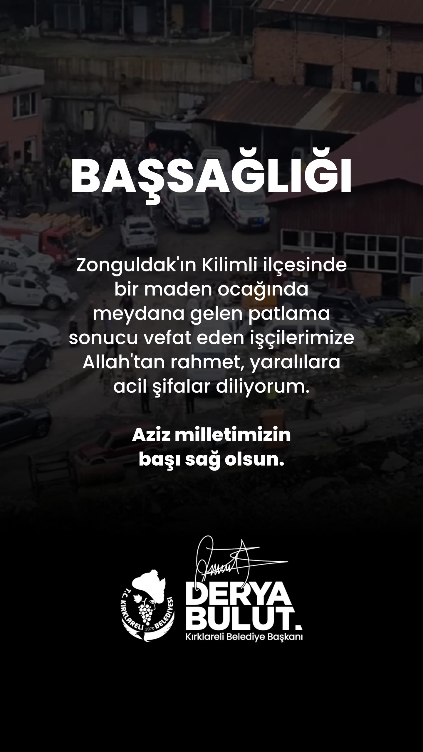 BAŞIMIZ SAĞ OLSUN ZONGULDAK 