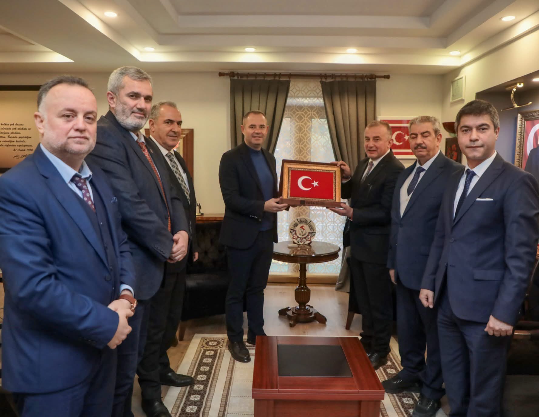 TEİAŞ Heyetinden Belediyemize Ziyaret