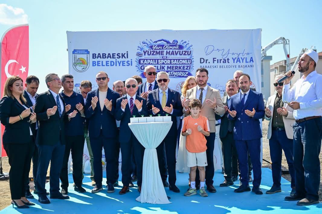 Babaeski Belediyesi Yarı Olimpik Yüzme Havuzu ve Kapalı Spor Salonlu Gençlik Merkezi Temel Atma Töreni’ne İştirak Ettik — fotoğraf 3