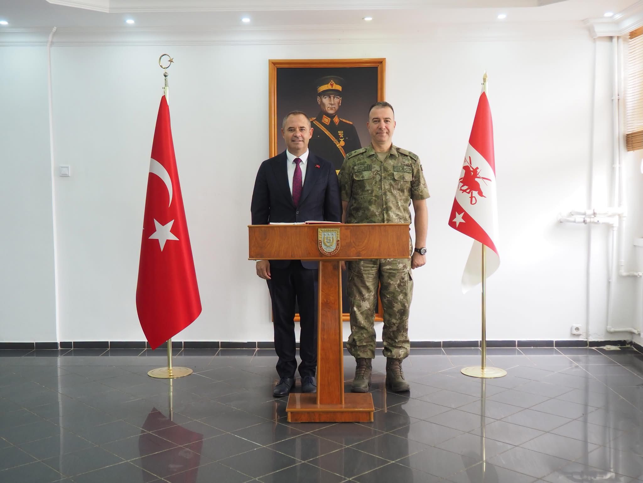 55’inci Mekanize Piyade Tugay Komutanlığı Görevine Atanan Sayın Tuğgeneral Murat Temur’a Hayırlı Olsun Ziyaretinde Bulunduk — fotoğraf 3