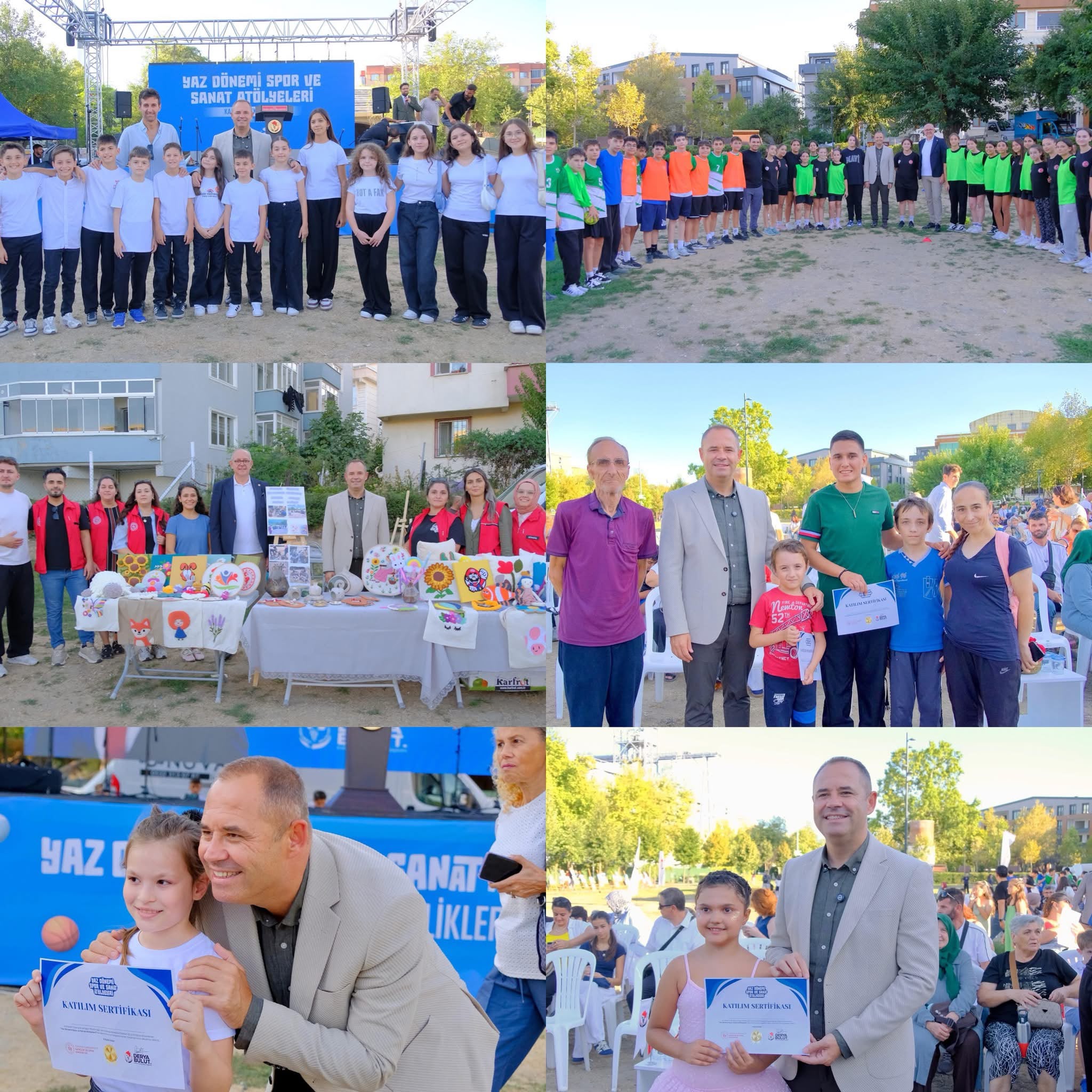 “Yaz Dönemi Sanat Atölyeleri ve Spor Okulları Kapanış Etkinlikleri”mizde Sevgili Çocuklarımız ve Hemşehrilerimizle Bir Araya Geldik  — fotoğraf 3