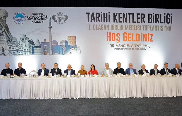 Tarihi Kentler Birliği II. Olağan Birlik Meclisi Toplantısı İçin Kayseri’de Bir Araya Geldik — fotoğraf 2