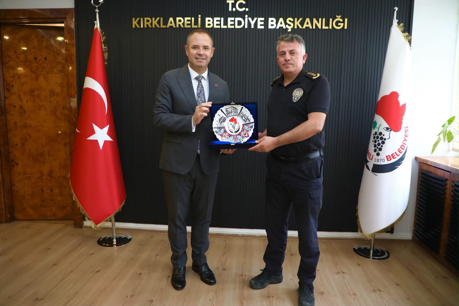 İl Emniyet Müdürümüz Sayın Sinan Çamuroğlu'nun Veda Ziyareti — fotoğraf 1