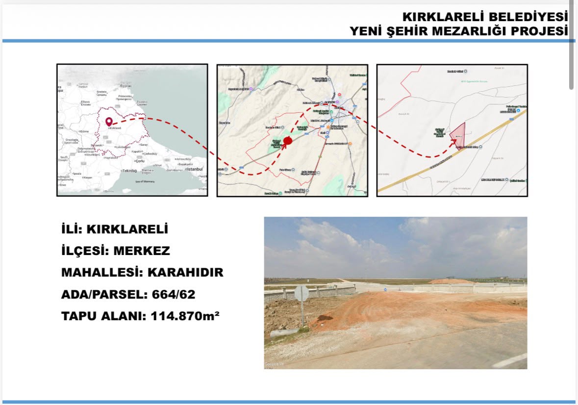 KIRKLARELİ’MİZE YAKIŞIR, BÜTÜNCÜL BİR HİZMET ALANI: YENİ ŞEHİR MEZARLIĞI — fotoğraf 15