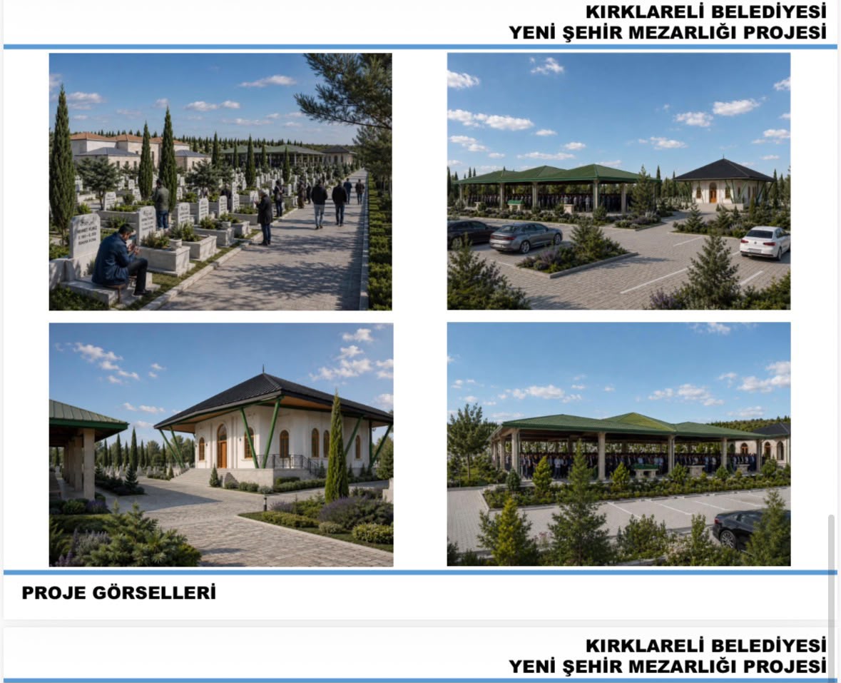 KIRKLARELİ’MİZE YAKIŞIR, BÜTÜNCÜL BİR HİZMET ALANI: YENİ ŞEHİR MEZARLIĞI — fotoğraf 16