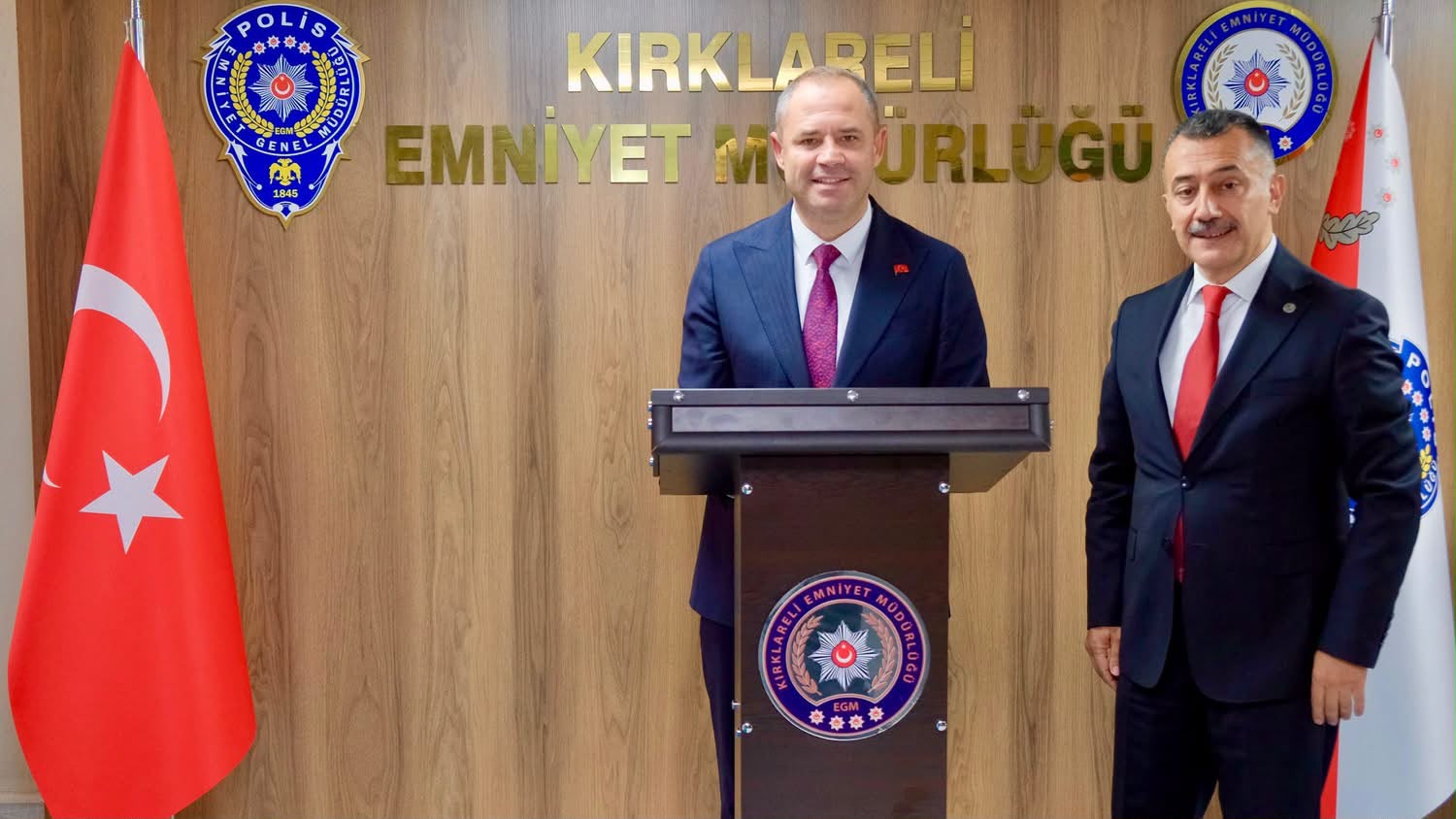 Kırklareli İl Emniyet Müdürümüz Sayın Mustafa Çakır’a Hayırlı Olsun Ziyaretinde Bulunduk — fotoğraf 1