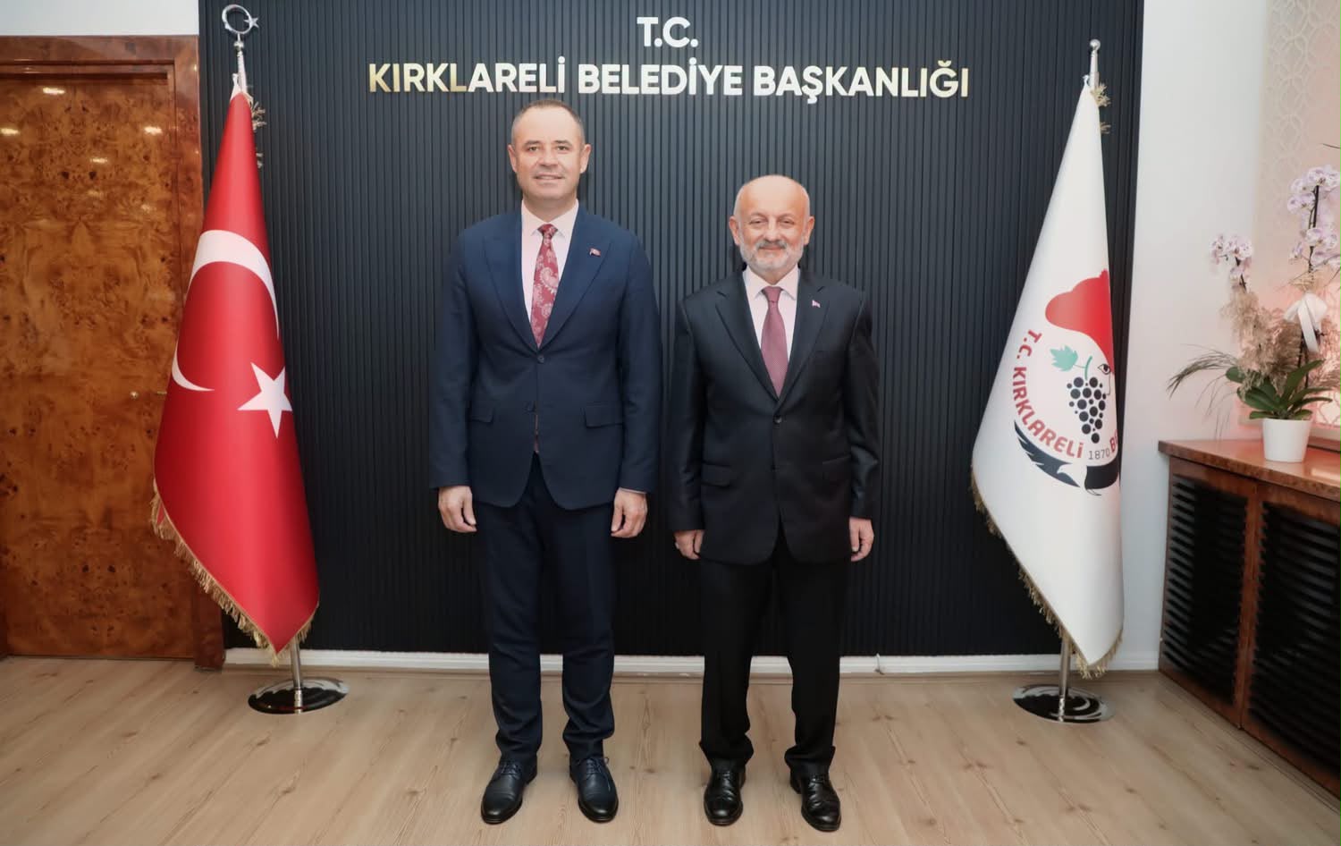 Kırklareli İl Emniyet Müdürümüz Sayın Mustafa Çakır Kırklareli Cumhuriyet Başsavcı Vekilimiz Sayın İsmet Saçlı ve Kırklareli İl Müftümüz Sayın Veysel Işıldar Konuğumuz Oldular — fotoğraf 1