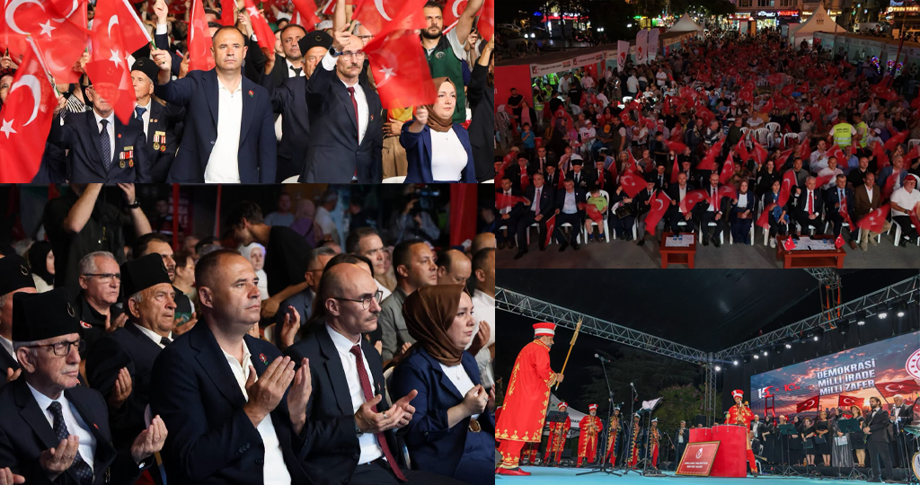 Kırklareli Belediye Başkanı Derya Bulut, 15 Temmuz Demokrasi ve Milli Birlik Günü’nün 10. yıl dönümü dolayısıyla düzenlenen anma programına katıldı
