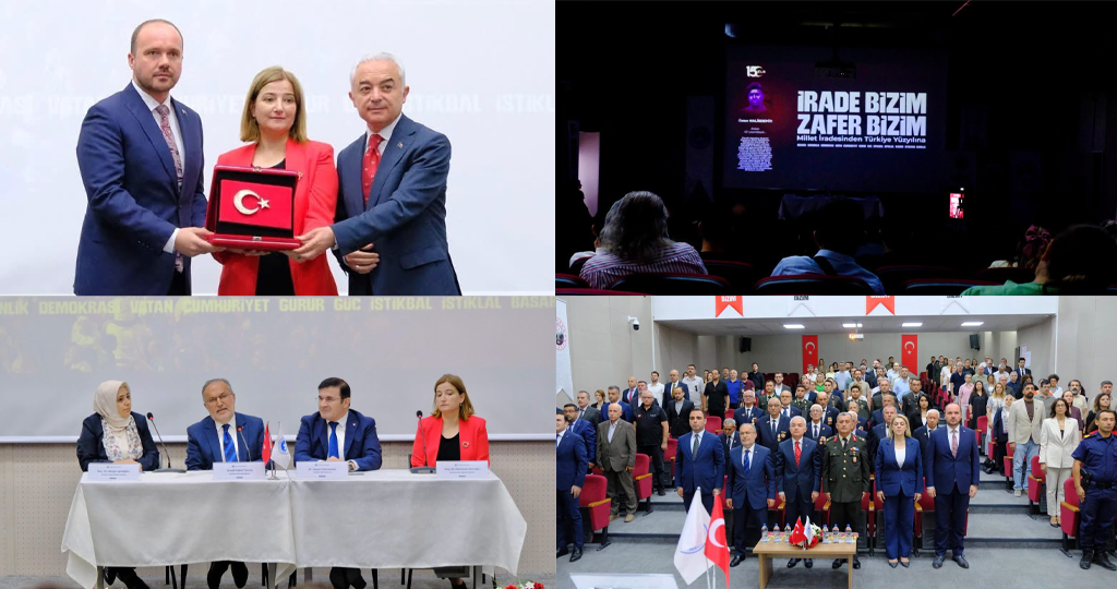 Belediye Başkan Vekilimiz Burak Süzülmüş; Kırklareli Üniversitesi tarafından düzenlenen “15 Temmuz Demokrasi ve Milli Birlik Günü 10. Yıl Paneli”ne katıldı